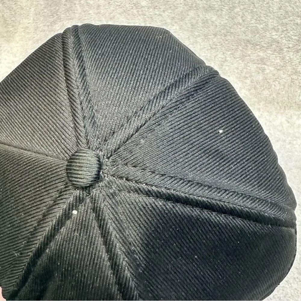 Shepard Detective System Hat‎ Black Full Foam Snapback Security Work Wear Casual
